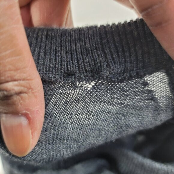 Armani Exchange Pullover Sweater Wool Mens Sustainable Size L - Picture 11 of 12